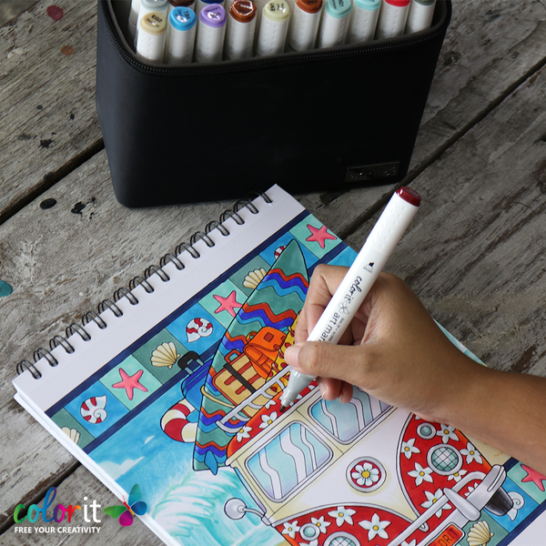 What Are The Best Markers For Adult Coloring Books? – ColorIt