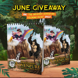 JUNE 2020 COLORIT'S THE GREATEST ADVENTURE BOOK GIVEAWAY