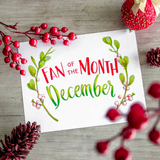 December Fan of the Month Contest