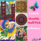 ColorIt Monthly Staff Picks - February
