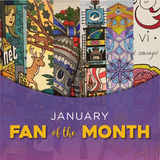 January Fan of the Month Winners