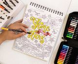 HOW TO COLOR WITH COLORED PENCILS