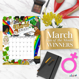 MARCH 2021 FAN OF THE MONTH WINNERS