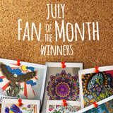 July Fan of the Month Winners