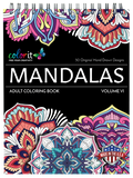 ColorIt Mandalas to Color Volume 6 adult coloring book - mandalas adult coloring books - Cover image