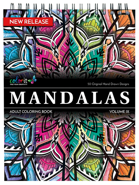 Adult Coloring Book: Mandalas [Book]