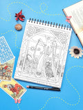 ColorIt Tarot: Whispers of the Arcana Adult Coloring Book by Kring Demetrio