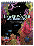 ColorIt Underwater Wonders Adult Coloring Book - Front Book Cover
