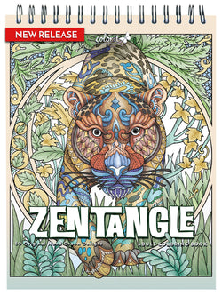 ColorIt Zentangle Coloring Book for Adults Illustrated By Terbit Basuki