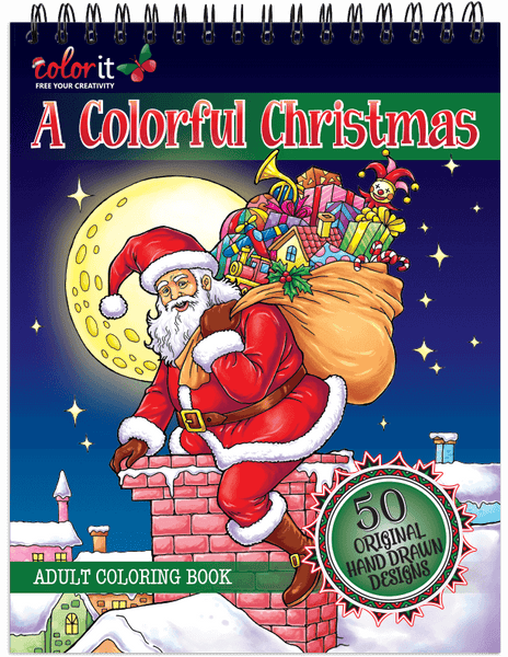 A Colorful Christmas Illustrated By Hasby Mubarok
