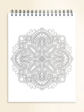 ColorIt Mandalas to Color Volume 6 adult coloring book - mandalas adult coloring books - sample illustration 1