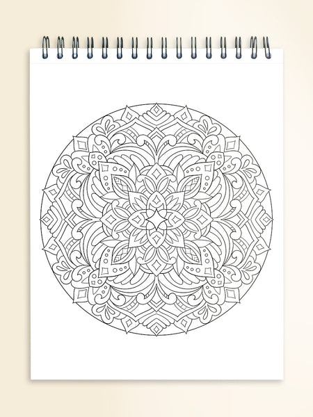 Finoly Libro Mandala da colorare Adulti Magical Patterns 30 llustrazioni Originali | Libri mandala da Colorare per Adulti A4 | Album Mandala da Colorare Carta Premium | Rilegatura a Spirale (Giorno Finoly Libro Mandala da colorare Adulti Magical Patterns 30 llustrazioni Originali | Libri mandala da Colorare per Adulti A4 | Album Mandala da Colorare Carta Premium | Rilegatura a Spirale (Giorno
