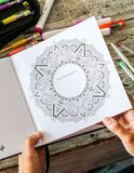 Mandala Sketchbook Pocket Journal 160 Plain Pages