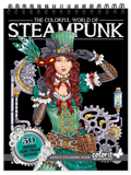 ColorIt Colorful World of Steampunk adult coloring book