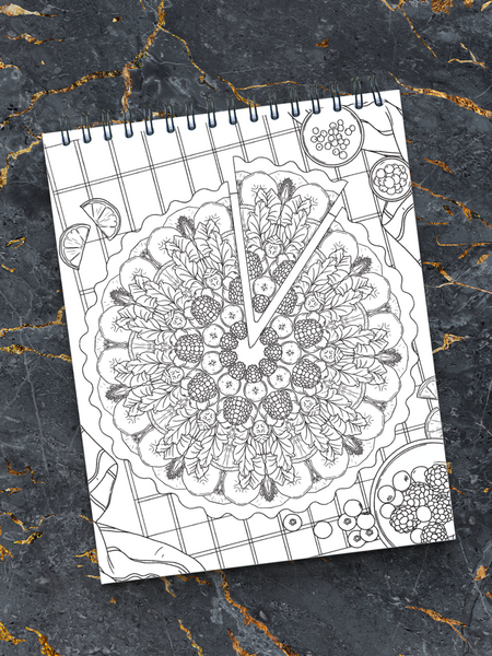 Adult Coloring Book USA Flag Co. - 50 Hand-Drawn American Designs, Perforated Pages, Spiral Bound (Patriotic Themed)