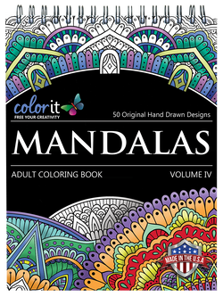 ColorIt Mandalas To Color, Volume IV Coloring Book for Adults by Terbit Basuki