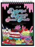 colorit delightful desserts and sweet treats coloring book for adults