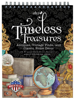 Timeless Treasures Coloring Book for Adults by Jackielou Pareja