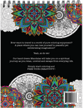 ColorIt Mandalas To Color, Volume I Coloring Book for Adults by Terbit Basuki