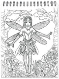 ColorIt Mythical and Fantasy Adult Coloring Book by Terbit Basuki