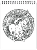 ColorIt Mythical and Fantasy Adult Coloring Book by Terbit Basuki
