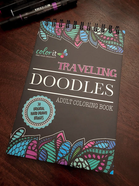 Colorit - CalmingDoodles Coloring Book Review 