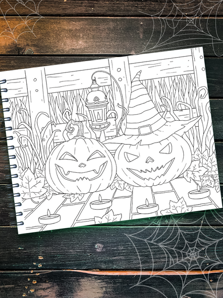 A Brighter Year - Halloween Mini Coloring Book (default)