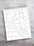 ColorIt Modern Art Coloring Book for Adults - Pablo Picasso Coloring Page  - Ma Jolie