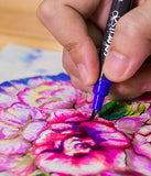 watercolor flower design example