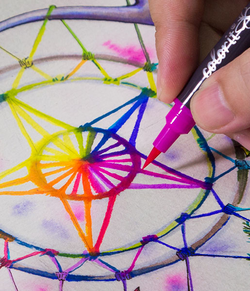 🎨 AspireColor Watercolor Brush Pens Art Set: 24 Vibrant…