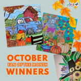 OCTOBER 2021 FAN OF THE MONTH WINNERS