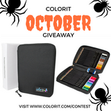 Each Day In October Win a Set of 24 Colored Pencils