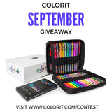 Each Day In September Win A Set of 48 Gel Pens