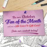 October Fan of the Month Contest