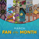 March Fan of the Month Winners