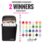 Each Day In November Win a Set of 24 Art Markers