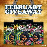 FEBRUARY 2021 MAJESTIC HORSES COLORING BOOK GIVEAWAY
