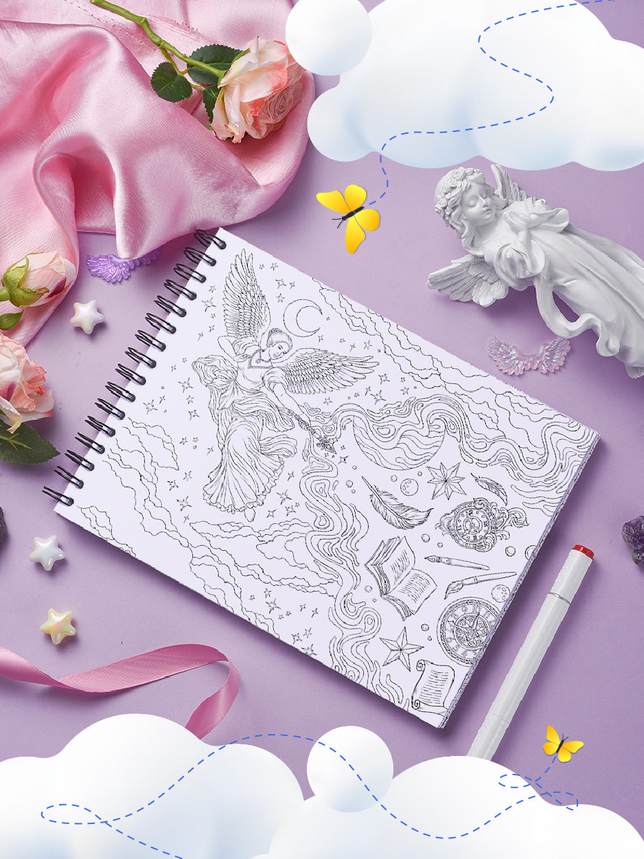 ColorIt Angels Adult Coloring Book
