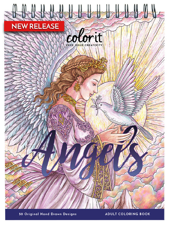 ColorIt Angels Illustrated By Hasby Mubarok