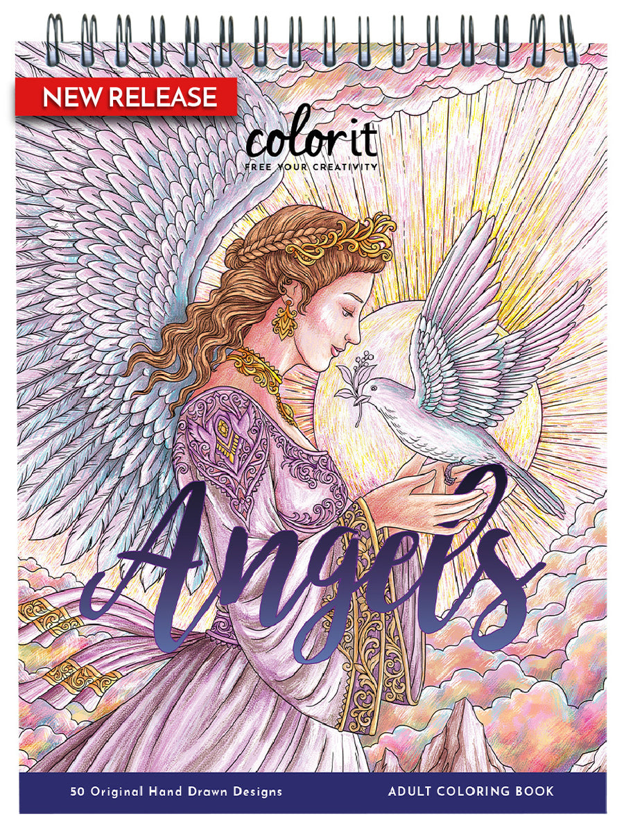 ColorIt Angels Illustrated By Hasby Mubarok
