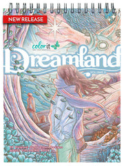 ColorIt Dreamland, Volume II Coloring Book for Adults Illustrated By Kring Demetrio, Hasby Mubarok, and Jackielou Pareja