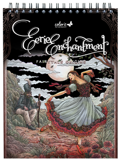 ColorIt Eerie Enchantment: Fairytale Origins Coloring Book for Adults Illustrated By Hasby Mubarok