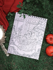 ColorIt Eerie Enchantment: Fairytale Origins Coloring Book for Adults Illustrated By Hasby Mubarok - Coloring Page
