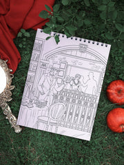 ColorIt Eerie Enchantment: Fairytale Origins Coloring Book for Adults Illustrated By Hasby Mubarok - Coloring Page