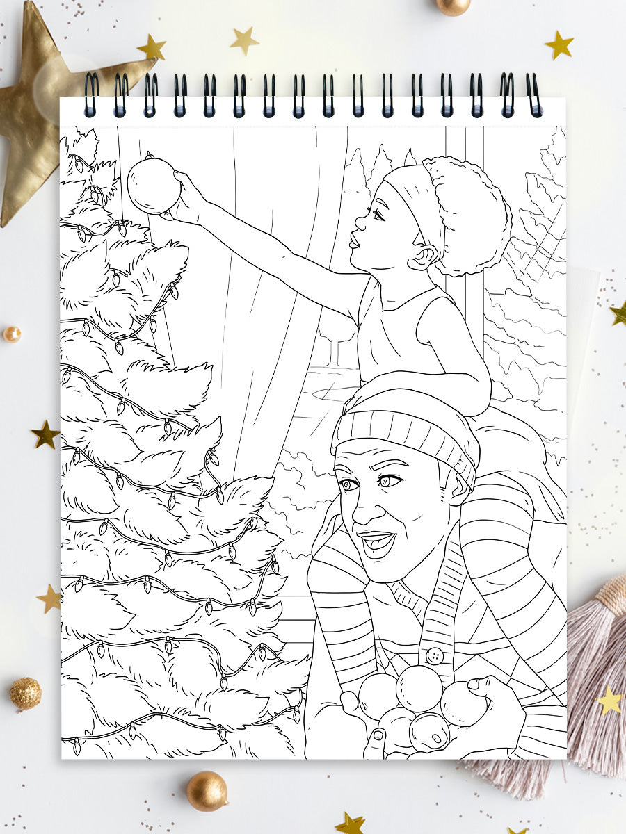 Colorit ColorIt Home for the Holidays Adult Coloring Book