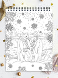 ColorIt Home for the Holidays Adult Coloring Book - Coloring Page