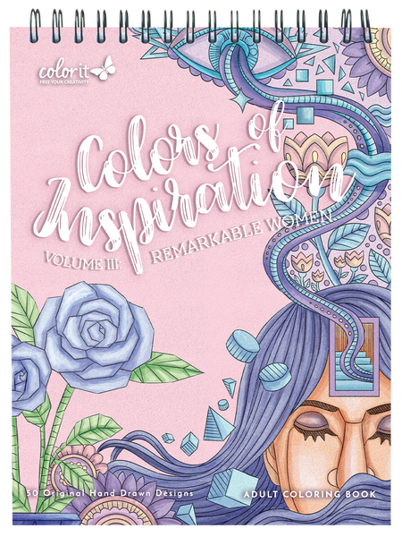 Colorit ColorIt Colors of Inspiration, Volume III: Remarkable Women Coloring B