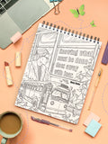 ColorIt Colors of Inspiration, Volume III: Remarkable Women Coloring Book for Adults Coloring Page