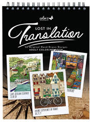 ColorIt Lost in Translation Coloring Book for Adults Illustrated By Terbit Basuki