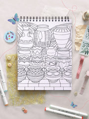 ColorIt Lost in Translation Adult Coloring Book - Coloring Page